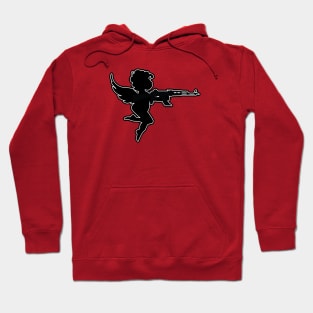 Cupid's Got a Gun Hoodie